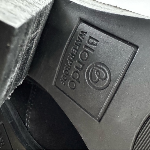 Blondo Women's Waterproof Suede Willow Western Tall Boot Black Size 8.5 NWT - Picture 11 of 14